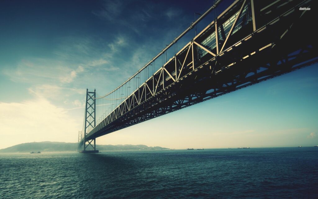 A maior ponte suspensa do mundo